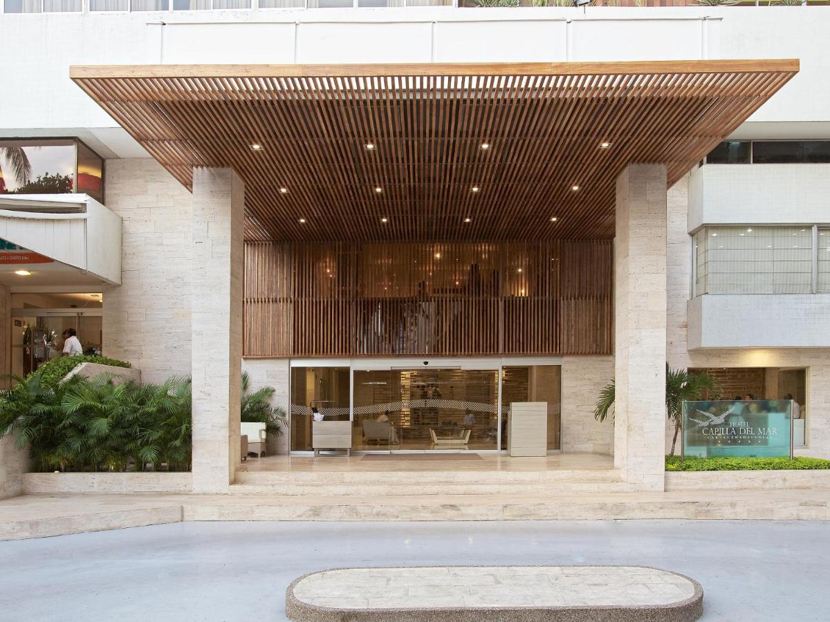 Hotel Capilla Del Mar Cartagena Dış mekan fotoğraf Entrance of the hotel