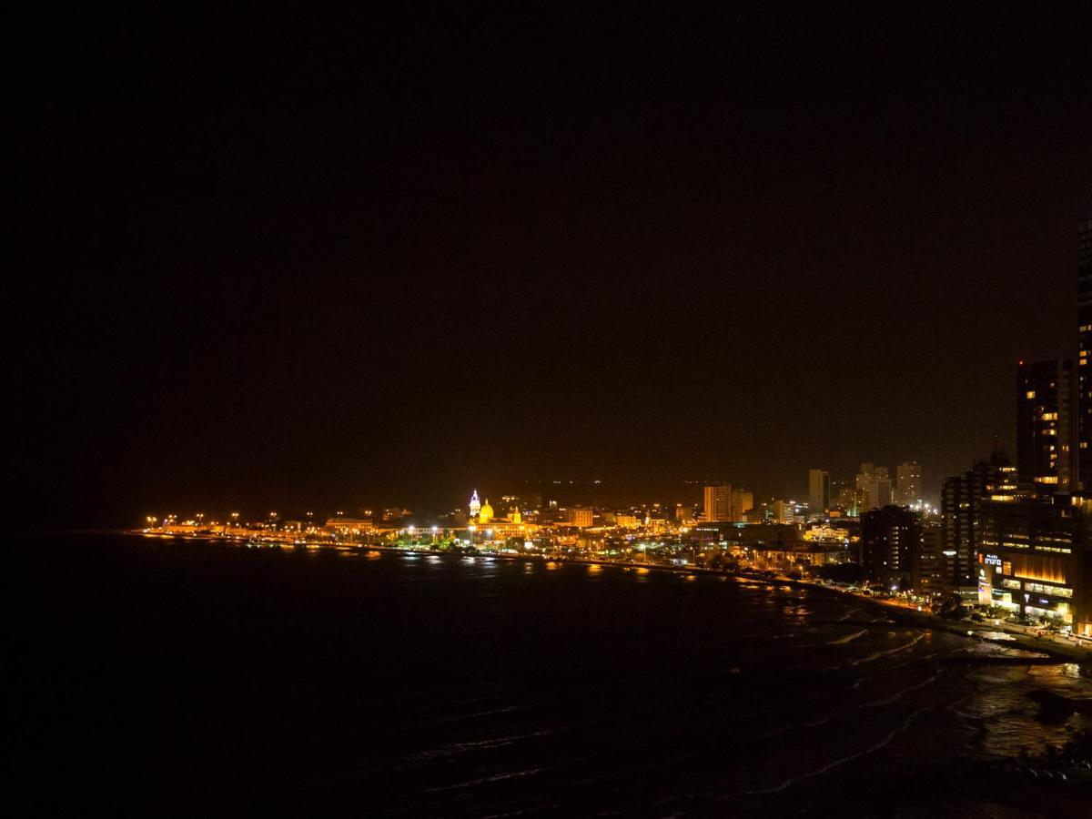 Hotel Capilla Del Mar Cartagena Dış mekan fotoğraf Night view of Haifa